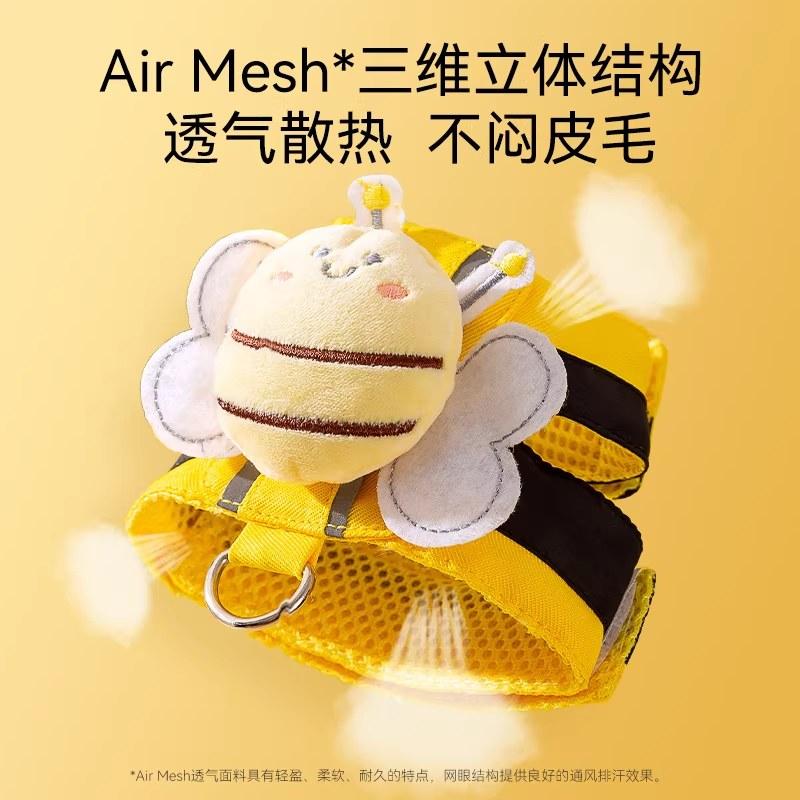 猫咪牵引绳防挣脱外出专用幼猫绳子猫咪背带溜猫神器小猫宠物用品